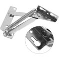 thumbnail image 4 of Support de Cuisine à Ressort Charnière Hydraulique pour Porte d'Armoire Argent, 4 of 5