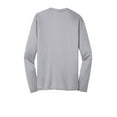 thumbnail image 4 of Port & Company Long Sleeve Performance Tee Pc380ls - Silver - 2XL, 4 of 4