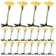thumbnail image 1 of KAKOWELY 20 pasadores para el pelo con forma de girasol, pinzas para el pelo de girasol para niñas, horquillas para el pelo, tocados de fiesta, 1 of 4