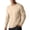 Khaki, variant on Samdudou Mens T Shirts Long Sleeve Crewneck Casual Basic Tees Everyday Layering Undershirts Lightweight Athletic Training Tops Classic Daily Workout Pullover Apparel