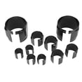 thumbnail image 1 of Radiator Hose Sleeving Kit Stainless Steel Dress Up Hose Cover Kit Universal Radiator Hose Sleeving Set Extreme Heat Resistant for Vehicle, 1 of 7