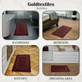 thumbnail image 4 of Gold Textiles Luxury Hotel Quality Bath Mat New (Premium, 22X34) Cotton Bath Mats Large (60, Brown), 4 of 5