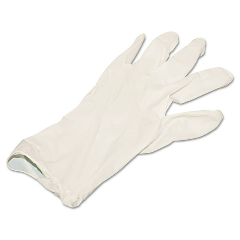 Powder-Free Synthetic Vinyl Gloves, Large, Beige, 4 mil, 100/Box Powder-Free Synthetic Vinyl Gloves, Large, Beige, 4 mil, 100/Box