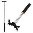thumbnail image 1 of 2X Bâton de Queue de Billard Rétractable pour Pont avec Tête de Pont, Accessoire de Queue de Billard pour Table de Billard, Tête de Pont, Noir, 1 of 7