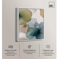 thumbnail image 2 of Moss and Mineral Forms II Canvas Print Nature Decor by Art Remedy, White Frame, 16 x 20, 2 of 6
