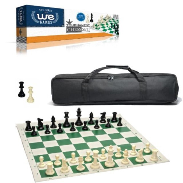 Portable Plastic International Chess Boards Sets Chessboard for Party Games Prop 