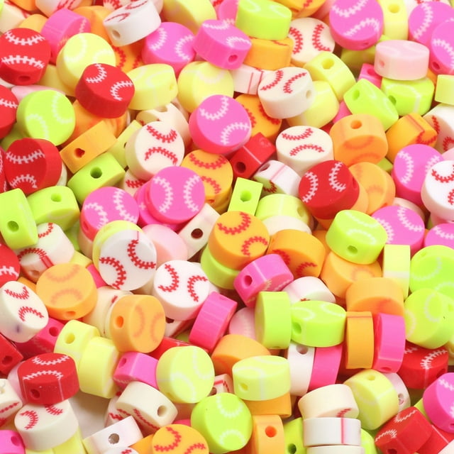20/50/100pcs Mixed Polymer Clay Beads Various Clay Spacer Beads For Jewelry Making Diy Bracelet Necklace Earrings Accessories