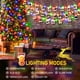 thumbnail image 3 of Cadena de luces LED KNONEW de 403 pies y 1000 LED para exteriores, Navidad, multicolor, 3 of 9