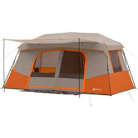 Ozark Trail 14  x 14  11-Person Instant Cabin Tent with Private Room  38.37 lbs