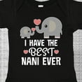 thumbnail image 4 of Inktastic Best Nani Ever Grandchild Boys or Girls Baby Bodysuit, 4 of 5