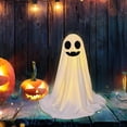 thumbnail image 4 of Yialzm Outdoor Halloween Ghost Decorations Front Porch Yard Decor Long Lasting Weatherproof Easy Install Versatile Horror Theme Party Decor Metal Cloth Variety Styles, 4 of 6