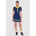 thumbnail image 2 of Women's Contrast Trim Polo Top, 2 of 4
