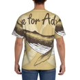 thumbnail image 2 of Naloa We Live for Adventure Men's T-Shirt Sport T-shirt Men's Basic Tee Casual Men's Shirt, Round Neck, Short Sleeves - Large, 2 of 5