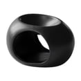 thumbnail image 4 of Quemador de aceites esenciales, calentador de aromas, difusor de cerámica para interiores, portavelas para meditación, Valentín, sala de estar Negro, 4 of 8