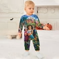 thumbnail image 3 of Encanto Baby Long Sleeve Footless, Infant Playsuit Romper Jumpsuits for Boys Girls, 3 of 8
