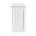 thumbnail image 5 of Pemberly Row Mahogany Wood Buffet with 6 Glass Doors in White, 5 of 7