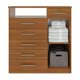 thumbnail image 2 of Comoda Cajonera Supermuebles DA VINCI ROVERE NATURALE 5 CAJONES, 2 of 4