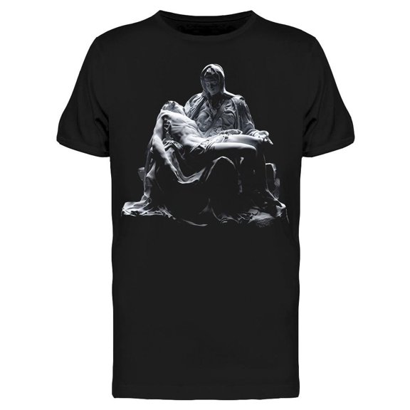 Pieta Statue In Italy Graphic Tee Men's -Image by Shutterstock
