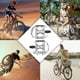 thumbnail image 5 of Pedales para bicicleta 9/16 MTB aluminio plateado, 5 of 5