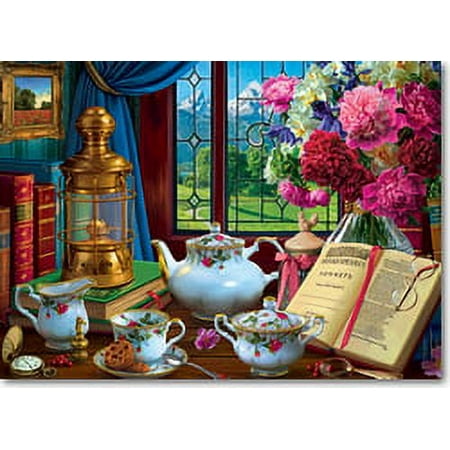 UPC: 0709786060771 | Willow Creek Press Tea Set 1000-Piece Puzzle