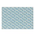 thumbnail image 1 of Animal Cartoon Cutting Board, Happy Smiling Pattern with Dots Animal, Decorative Tempered Glass Cutting and Serving Board, Small Size, Pale Blue Sky Blue White, by Ambesonne, 1 of 1