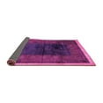 thumbnail image 2 of Ahgly Company Indoor Rectangle Oriental Pink Modern Area Rugs, 6' x 9', 2 of 4