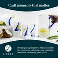 thumbnail image 6 of Libbey Blue Ribbon Rock Glasses Set, Artisan-Inspired Four-Dimple Shaped Glass Cups, Dishwasher Safe Whiskey Glasses Set of 8 for  Dinners, Parties, 6 of 6