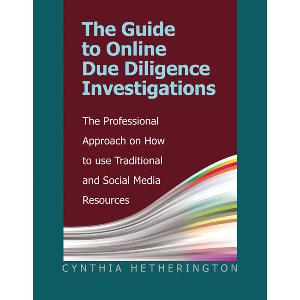 The Guide to Online Due Diligence Investigations (Paperback) - Walmart