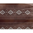 thumbnail image 4 of oneOone Georgette Viscose Fabric Geometric Block Print Fabric BTY 42 Inch Wide, 4 of 4