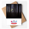 thumbnail image 1 of Night Dark Forestry Science Nature Scenery Happy Birthday Greeting Cards Envelopes Blank, 1 of 3