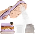 thumbnail image 1 of Dailatu Plancha de vapor portátil de 1200 W para ropa de viaje, mini plancha de viaje portátil giratoria de 180 ° con vaporizador, plancha a vapor 2 en 1 seca y húmeda para ropa portátil, 1 of 5