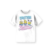 Despicable Me, Girls' Short Sleeve T-Shirt, Content Creator, Sizes 4-16