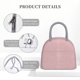 thumbnail image 4 of Balery Stripes Bolsa de Almuerzo para Mujeres, Caja de Almuerzo, Bolsa de Almuerzo Pequeña Impermeable, Tote de Almuerzo Reutilizable con Gran Capacidad, 4 of 6