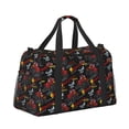 thumbnail image 2 of Balery Monster Truck Bolsa de Gimnasio para Mujeres, Bolsa de Viaje con Bolsillo Húmedo, Bolsa de Fin de Semana para Mujeres, Bolsa de Viaje Resistente al Agua, 2 of 7