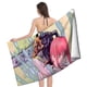 thumbnail image 4 of Chainsaw Man Toalla de playa de secado rápido con diseño temático, regalo para mujeres y niñas, ideal para cumpleaños, fans, amantes de la música, uso en la playa o al aire libre, 78 × 180 cm, 4 of 6