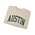 thumbnail image 3 of Austin Sweatshirt Gifts Crew Neck Shirt Long Sleeve Unisex, 3 of 7