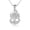 White, variant on Gold United States Navy Officially Licensed Chief Petty Officer Anchor (10K White Gold, Pendant with 16" chain)