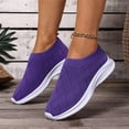 thumbnail image 5 of Women's Walking Sock Orthopedic Shoes Elastic Knit Lightweight Slip on Breathable Yoga Sneakers, 5 of 5
