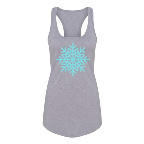 Snowflake Racerback Tank Women -SPIdeals Designs, Female Small