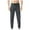 Gray, variant on Diufon Men's Casual Joggers Pants Elastic Waist Drawstring Tapered Cropped Athletic Running Pants with Pockets