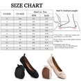 thumbnail image 6 of Ablanczoom Womens Flats Shoes: Slip-on Ballet Loafers Women Sneakers Bowknot Suede, 6 of 7