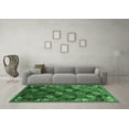 thumbnail image 3 of Ahgly Company Indoor Rectangle Oriental Emerald Green Industrial Area Rugs, 5' x 8', 3 of 4