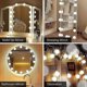 thumbnail image 4 of Mirror Light Kit Of 14 Bulbs compatible Makeup Dressing Table, Dimmable Hollywood Led Mirror, Usb Dressing Lamp With Switch And Cable, 3 Colors And 10, 4 of 4