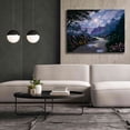 thumbnail image 6 of Epic Graffiti 'Moonlight Roses 2' by Anthony Casay, Canvas Wall Art, 54"x40", 6 of 8