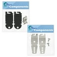 thumbnail image 1 of 8269145 & 8212560 Kit de Remplacement de Support de Montage 8212560 & 8269145 avec Vis pour KitchenAid KDTE554CSS3 Lave-Vaisselle - Compatible avec WP Support de Montage sous Lave-Vaisselle, 1 of 4
