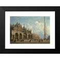 thumbnail image 2 of Adolf Sukkert 18x14 Black Modern Framed Museum Art Print Titled - St Mark's Square, Venice, 2 of 5