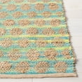 thumbnail image 3 of SAFAVIEH Cape Cod Machayla Geometric Area Rug, Teal/Natural, 8' x 10', 3 of 11