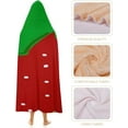 thumbnail image 4 of Fruit Watermelon Hooded Blanket for Adults & Kids, Soft Flannel Bed Throw Blanket Cozy Plush Gifts for Home Decor, 4 of 6