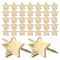 Masteelf 50pcs Paper Fasteners Brads Metal Brads Fasteners Metal Brads Paper Fasteners Craft Brads