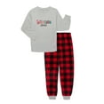 thumbnail image 2 of Jolly Jammies Boys and Girls Unisex Matching Family Pajamas Christmas Sleepwear Set, 2-Piece, Sizes XS-XL, 2 of 6